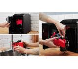 Bosch TIE20301, SER2, Automatic coffee-espresso machine, VeroCafe, 1300 W, 1.4 litre, 15 bar, OneTouch function, MilkMagic Pro, Silk Silver