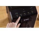 Bosch TIE20129, SER2, Automatic coffee-espresso machine, VeroCafe, 1300 W, 1.4 litre, 15 bar, OneTouch function, MilkMagic Pro, Glossy Black