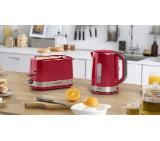 Bosch TAT6A514, Compact toaster, Plastic, 800 W, Auto power off, Defrost and warm setting, Lifting high, Red