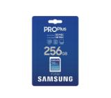 Samsung 256GB SD Card PRO Plus, UHS-I, Read 180MB/s - Write 130MB/s