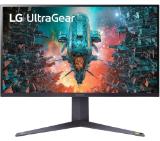 LG 32GQ950P-B, 31.5" UltraGear Nano IPS with ATW, AG, 1ms GtG, 1000:1, 450cd/m2, UHD 4K (3840x2160), 144Hz, Reader Mode, FreeSync, G-SYNC, VRR, HDR 1000, DCI-P3 98%, USB, HDMI, DisplayPort, Height Adjustable, Pivot, Tilt, Headphone out,  Black