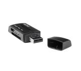 Natec Card Reader MINI ANT 3 SDHC MMC M2 MICRO SD USB 2.0 Black