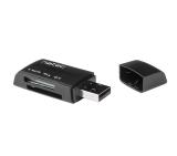 Natec Card Reader MINI ANT 3 SDHC MMC M2 MICRO SD USB 2.0 Black