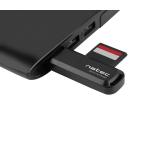 Natec Card Reader Scarab 2 SDHC MMC M2 Micro SD USB 2.0 Black