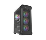 Genesis Gaming PC Case IRID 505 ARGB V2 Midi Tower Window Black