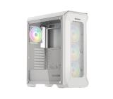 Genesis Gaming PC Case IRID 505 ARGB V2 Midi Tower Window White