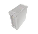 Genesis Gaming PC Case IRID 505 ARGB V2 Midi Tower Window White