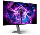 AOC AG276QZD, 26.5" OLED WLED, 2560x1440@240Hz, 0.03ms GtG, 1000cd/m2, 1000000:1, DCR 80M:1, Adaptive Sync, FlickerFree, Low Blue Light, 5Wx2, Tilt, Height Adjust, Pivot, Swivel, 2xHDMI, 2xDP, USB hub