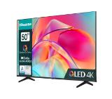 Hisense 50" E7KQ, 4K Ultra HD 3840x2160, QLED, Quantum Dot, HDR 10+, HLG, Dolby Vision, DTS Virtual X, Smart TV, WiFi 5GHz, WiFi Direct, BT, Anyview Cast, 3xHDMI, 2xUSB, LAN, CI+, DVB-T2/C/S2, Black