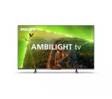 Philips 43PUS8118/12, 43" UHD DLED, 3840 x 2160, DVB-T/T2/T2-HD/C/S/S2, Ambilight 3, Pixel Precise UHD, HDR+, HLG, New OS, Dolby Vision, Atmos, HDMI, VRR, USB, Cl+, 802.11n, Lan, 20W RMS, Black