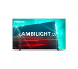 Philips 55OLED718/12, 55" UHD 4K OLED 120Hz Ultra-low lag, 3840x2160, DVB-T/T2/T2-HD/C/S/S2, Ambilight, HDR10+, Google TV, Dolby Vision, Atmos, P5 Perfect/Al, 99%DCI/P3, 16GB, BT 5.0, HDMI 2.1, VRR, USB, Cl+, 802.11ac, Lan, G-Sync, Free Sync, 40W RMS