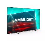 Philips 55OLED718/12, 55" UHD 4K OLED 120Hz Ultra-low lag, 3840x2160, DVB-T/T2/T2-HD/C/S/S2, Ambilight, HDR10+, Google TV, Dolby Vision, Atmos, P5 Perfect/Al, 99%DCI/P3, 16GB, BT 5.0, HDMI 2.1, VRR, USB, Cl+, 802.11ac, Lan, G-Sync, Free Sync, 40W RMS