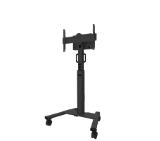 Neomounts Select Mobile Display Floor Stand (37-75") 10 cm. Wheels, Black