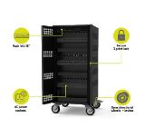 PORT charging cabinet 30 notebooks + rack 19'' - 1 u