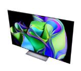 LG OLED65C31LA, 65" UHD OLED evo, 4K (3840 x 2160), DVB-C/T2/S2, Full Cinema Screen, Alpha 9 Processor, 120Hz, ThinQ AI, HDR10, VRR, NVIDIA G-SYNC, AMD FreeSync, Dolby Vision, Dolby Atmos, Wi-Fi, Bluetooth, HDMI, USB, Airplay 2, Multi View, Meteor Titan