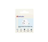 Verbatim WTEU-02 World to Europe Travel Adapter Plug