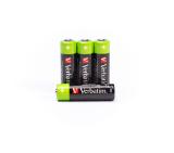 Verbatim RECHARGEABLE BATTERY AA 4 PACK / HR6