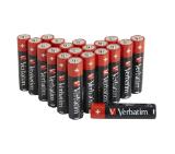 Verbatim ALKALINE BATTERY AAA 20 PACK (HANGCARD)