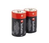 Verbatim ALKALINE BATTERY D 2 PACK (HANGCARD)