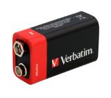 Verbatim ALKALINE BATTERY 9V 1 PACK (HANGCARD)