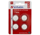 Verbatim LITHIUM BATTERY CR2016 3V 4 PACK