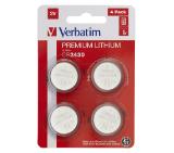 Verbatim LITHIUM BATTERY CR2430 3V 4 PACK