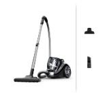 Rowenta RO4B25EA Compact Power XXL, Black, 900W, 2.5L, 75 dB, 2in1 crevice, upholstery