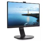 Philips 221B7QPJKEB, 21.5" IPS WLED, 1920x1080@60Hz, 5ms GtG, 250cd m/2, 1000:1, DCR 20M:1, FlickerFree, Low Blue Mode, 2Wx2, Pop-up 2.0MP FHD cam with mic, D-SUB, HDMI, DP, USB hub