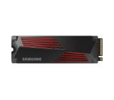 Samsung SSD 990 PRO 2TB Heatsink PCIe 4.0 NVMe 2.0 M.2 V-NAND 3-bit MLC, 256-bit Encryption, Read 7450 MB/s Write 6900 MB/s