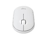 Logitech Pebble Mouse 2 M350s - TONAL WHITE - BT - N/A - EMEA-808 - DONGLELESS