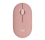 Logitech Pebble Mouse 2 M350s - TONAL ROSE - BT - N/A - EMEA-808 - DONGLELESS