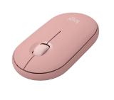 Logitech Pebble Mouse 2 M350s - TONAL ROSE - BT - N/A - EMEA-808 - DONGLELESS