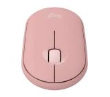 Logitech Pebble Mouse 2 M350s - TONAL ROSE - BT - N/A - EMEA-808 - DONGLELESS