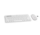 Logitech Pebble 2 Combo - TONAL WHITE - US INT'L - 2.4GHZ/BT - N/A - INTNL-973 - UNIVERSAL