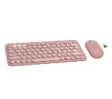 Logitech Pebble 2 Combo - TONAL ROSE - US INT'L - 2.4GHZ/BT - N/A - INTNL-973 - UNIVERSAL