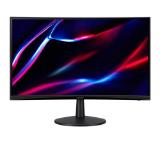 Acer Nitro ED240QS3bmiipx, 23.6" Curved 1500R, VA, Anti-Glare, FHD 1920x1080, ZeroFrame, FreeSync Premium, 180Hz, 1ms, 100M:1, 250 cd/m2, 1xDP, 2xHDMI, HDR ready, Speakers 2Wx2, Audio in/out, VESA, Tilt, Acer Display Widget, Black + Acer Nitro ED240QS3bm