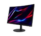 Acer Nitro ED240QS3bmiipx, 23.6" Curved 1500R, VA, Anti-Glare, FHD 1920x1080, ZeroFrame, FreeSync Premium, 180Hz, 1ms, 100M:1, 250 cd/m2, 1xDP, 2xHDMI, HDR ready, Speakers 2Wx2, Audio in/out, VESA, Tilt, Acer Display Widget, Black + Acer Nitro ED240QS3bm