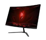 Acer Nitro ED270RS3bmiipx, 27" Curved 1500R, VA, Anti-Glare, FHD 1920x1080, ZeroFrame, FreeSync Premium, 180Hz, 1ms, 100M:1, 250 cd/m2, 1xDP, 2xHDMI, HDR 10, Speakers 2Wx2, Audio in/out, VESA, Tilt, Acer Display Widget, Black