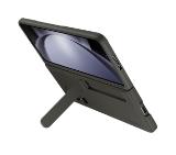 Samsung F946 Fold5 Standing Case with Strap Graphite