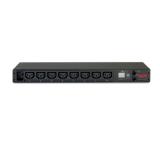 APC RACK PDU, METERED, 1U, 16A, 208/230V, (8) C13