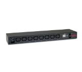 APC RACK PDU, METERED, 1U, 16A, 208/230V, (8) C13