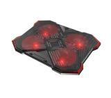 Genesis Laptop Cooling Pad Oxid 260 15.6-17.3 4 Fans, Led Light, 2 Usb