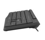 Natec Set 2 in 1 Keyboard Black Squid + Mouse Wireless US Layout