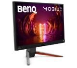 BenQ MOBIUZ EX270M, 27" IPS, 1920x1080 FHD, 1ms GtG, 240Hz, FreeSync Premiun, HDMI2.0x2, DP1.4x1, USB Hub, treVolo 2.1CH Sp.(2.5Wx2, 5W woofer), Tilt, Swivel, Height Adj. stand, Eye-care, Silver + Genesis Gaming Mouse Zircon 550 Wireless 8000 DPI Black