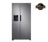 Samsung RS67A8810S9/EF, Side by Side, Twin Cooling Plus, Smart Conversion, No Frost, 634 L, DIT, Energy Efficiency F, H 178 cm, Silver
