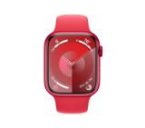 Apple Watch Series 9 GPS + Cellular 45mm (PRODUCT)RED Aluminium Case with (PRODUCT)RED Sport Band - S/M