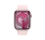 Apple Watch Series 9 GPS + Cellular 45mm Pink Aluminium Case with Light Pink Sport Band - M/L