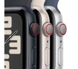 Apple Watch SE2 v2 GPS 44mm Silver Alu Case w Winter Blue Sport Loop