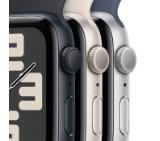 Apple Watch SE2 v2 GPS 40mm Silver Alu Case w Storm Blue Sport Band - M/L