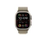 Apple Watch Ultra 2 GPS + Cellular, 49mm Titanium Case with Olive Alpine Loop - Medium